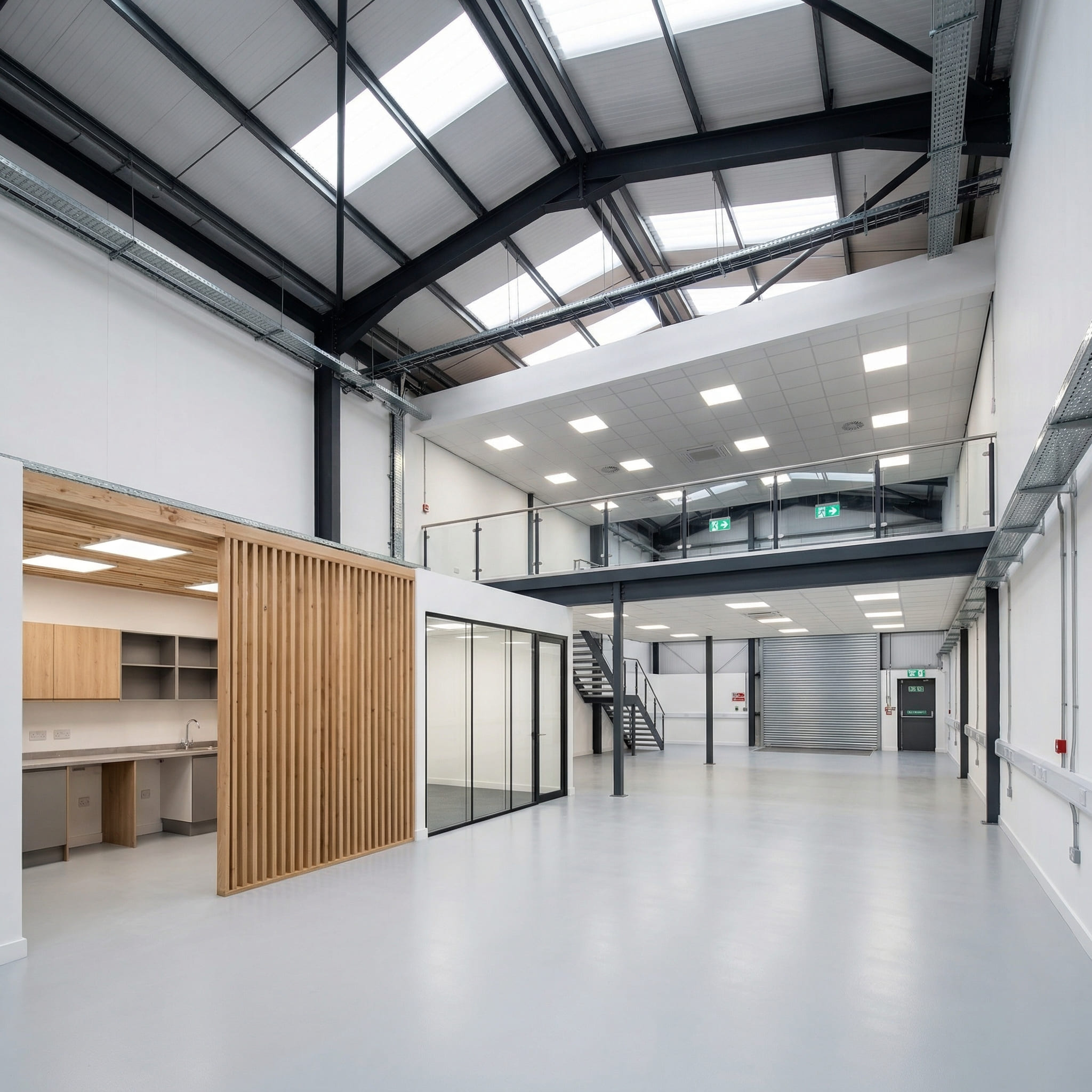 Commercial office renovation by S.T. Contracts